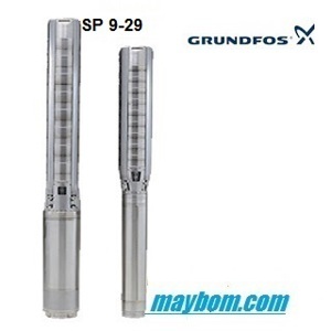 Máy bơm hỏa tiễn Grundfos SP 9-29 - 4 inch, 7.5HP