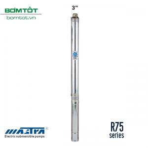 Máy bơm hỏa tiễn Mastra R75-T32 - 3 inch, 1HP