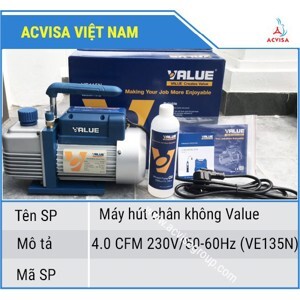 Máy bơm hút chân không value VE135N