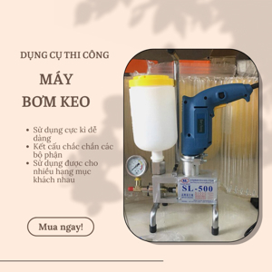 Máy bơm keo PU-EPOXY ShengLong SL-500