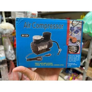 Máy Bơm Lốp Ô Tô Mini Air Compressor 260PSI