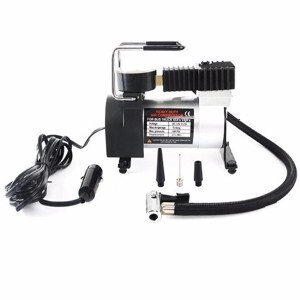 Máy bơm lốp ô tô, xe máy mini Heavy Duty Air Compressor 12V