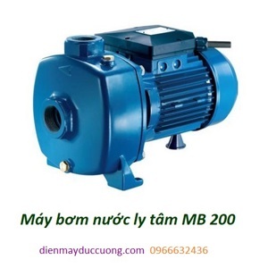 Máy bơm ly tâm 2 tầng cánh Ewara MB200