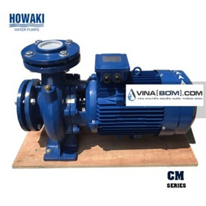 Máy bơm ly tâm công nghiệp đầu gang Howaki CM80-200A 50HP
