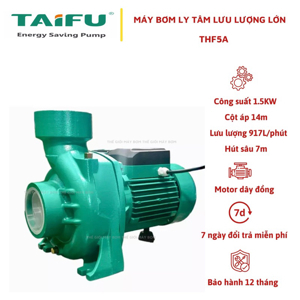 Máy bơm ly tâm lưu lượng nước lớn Pumpman THF5A