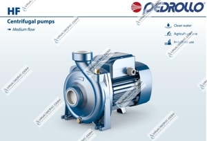 Máy bơm ly tâm một tầng cánh Pedrollo HFm 70C - 1.5HP
