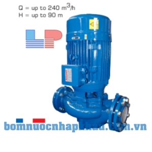 Máy bơm ly tâm trục đứng Mitsuky Inline 100/11 - 15 HP