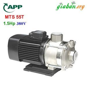 Máy bơm ly tâm trục ngang đa tầng cánh APP MTS-55T - 1.5HP