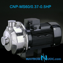 Máy bơm ly tâm trục ngang đầu inox CNP MS60/0.37 0.50HP 380V