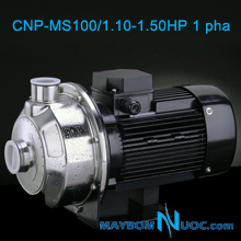 Máy bơm ly tâm trục ngang đầu inox CNP MS100/1.10 1.5HP - 380V