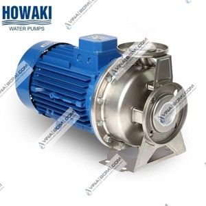 Máy bơm ly tâm trục ngang đầu inox Howaki 3M 40-125/2.2 3HP