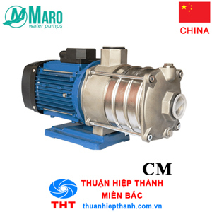 Máy bơm ly tâm trục ngang inox đa tầng cánh Maro CM16-30