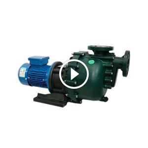 Máy bơm ly tâm tự mồi hóa chất Qeehua QHB-P-40012VAH-SSH