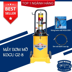 Máy bơm mỡ khí nén Kocu GZ-8 - 12L