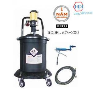 Máy bơm mỡ khí nén Kocu GZ-200 30 lít