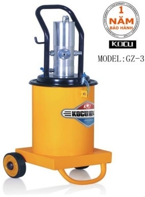 Máy bơm mỡ khí nén Kocu GZ-3 - 12 lít