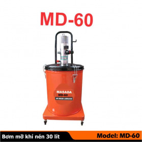 Máy bơm mỡ khí nén MASADA MD-60, 30lít