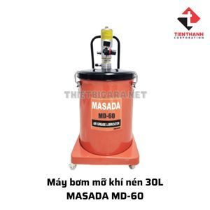 Máy bơm mỡ khí nén MASADA MD-60, 30lít