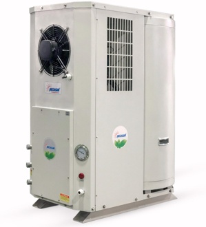 Máy bơm nhiệt bình tích hợp Megasun MGS-5.0-300 - 300 lít 5.0KW