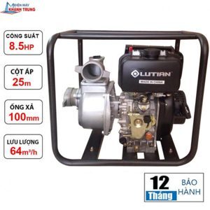 Máy bơm nước chạy dầu diesel Lutian 100KB-4 - 6.5kW