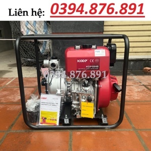 Máy bơm nước chạy dầu Koop KDP50HB - 6.6kw