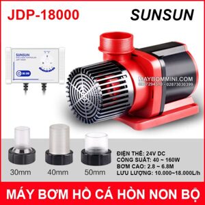 Máy bơm nước chìm 24V 160W 18000L Sunsun JDP-18000