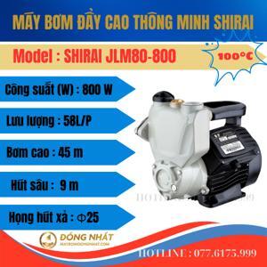 Máy bơm nước đẩy cao Giếng Nhật JLM 80-800