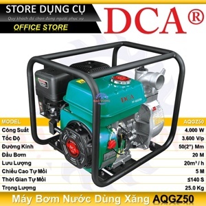 Máy bơm nước dùng xăng DCA AQGZ50