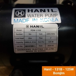 Máy bơm nước Hanil PDW131B 125W