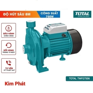 Máy bơm nước ly tâm Total TWP27506