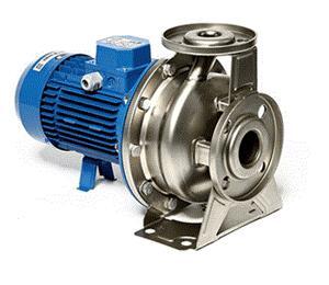 Máy bơm nước ly tâm trục ngang đầu inox Ebara 3M 65-125/5.5 7.5HP