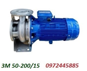 Máy bơm nước ly tâm trục ngang đầu inox Ebara 3M 50-200/15 20HP