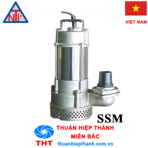 Máy bơm nước thải đặt chìm inox NTP SSM280-11.5 265 2HP