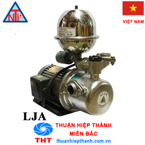 Máy bơm phun tăng áp vỏ nhôm đầu inox NTP LJA225-1.37 265T 1/2HP