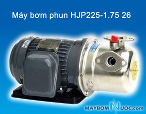 Máy bơm phun vỏ gang đầu inox NTP HJP225-1.75 265