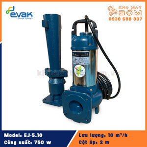 Máy bơm sục khí chìm Evak EJ-5.10 1HP