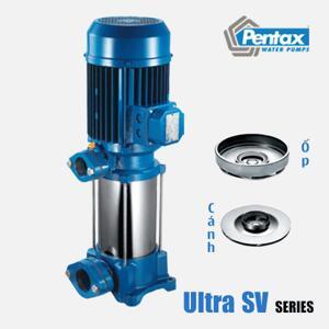 Máy bơm trục đứng cánh inox Pentax U7SV-550/10T 5.5HP