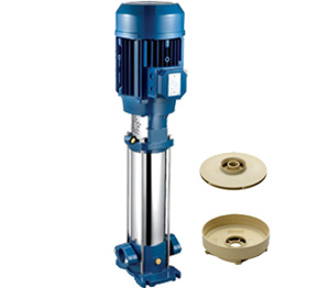 Máy bơm trục đứng cánh Inox Pentax U3SLG-400/18T 4HP