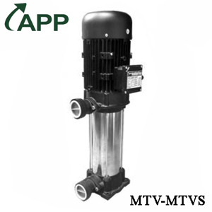 Máy bơm trục đứng đa tầng cánh APP MTVS-608T - 4 HP
