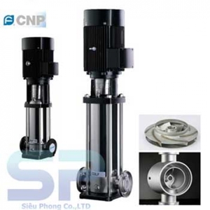 Máy bơm trục đứng đa tầng cánh CNP CDL2-11 1.5HP