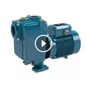 Máy bơm trục ngang tự mồi cánh hở Calpeda A 65-150B/B 4HP