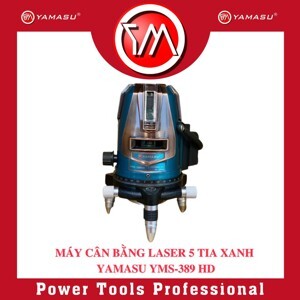 Máy cân bằng laser 5 tia xanh Yamasu YMS-389HD