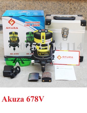 Máy cân bằng laser 5 tia xanh Akuza 678V