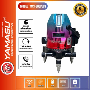 Máy cân bằng laser tia xanh Yamasu YMS-303PLUS