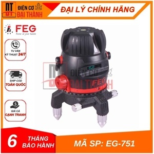 Máy cân mực 5 tia laser xanh FEG EG-751