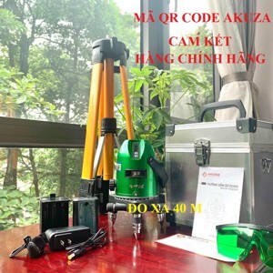 Máy cân mực laser 5 tia xanh Akuza 686D
