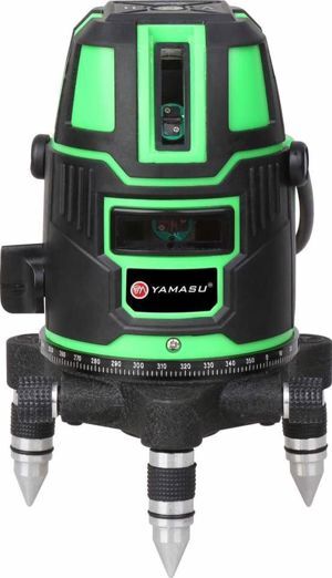 Máy cân mực laser Yamasu YMS-222 5 tia xanh