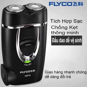 Máy cạo râu 2 lưỡi Flyco FS711