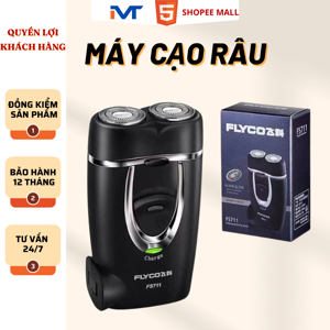 Máy cạo râu 2 lưỡi Flyco FS711