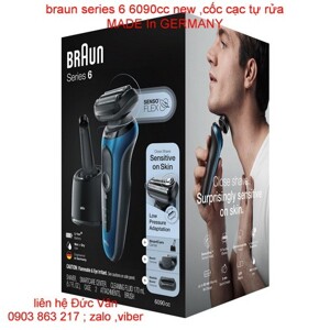 Máy cạo râu Braun series 6 6090cc